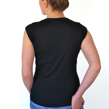T-shirt Boutonnière Noir - STERED Triskel