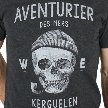 T-shirt Aventurier des Mers - Anthracite
