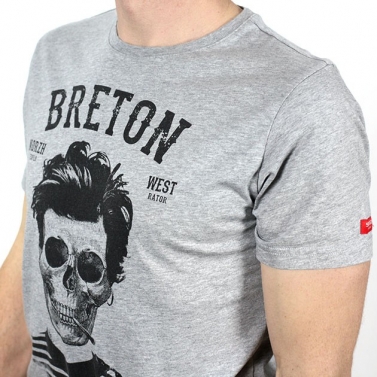 T-shirt Breton | Bev atav - chiné