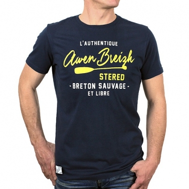 T-shirt Awen Breizh SUP - Marine