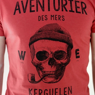 T-shirt Aventurier des Mers - Brique