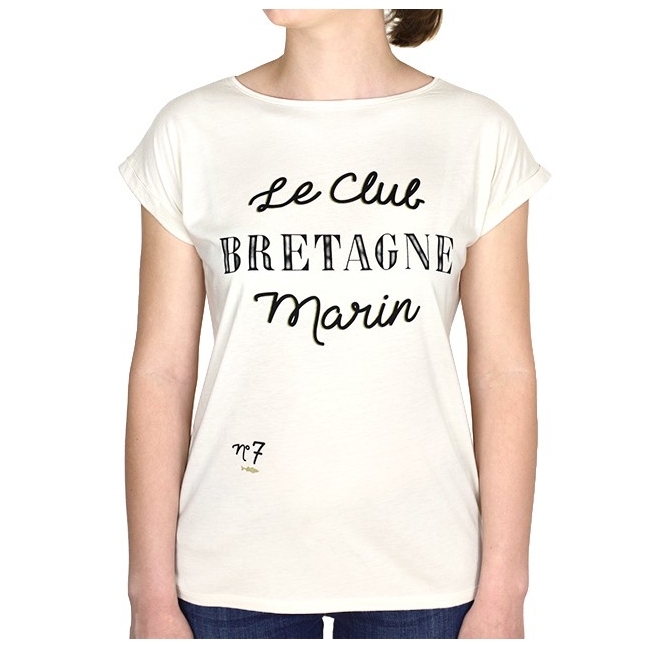 T-shirt Club Bretagne - Miel
