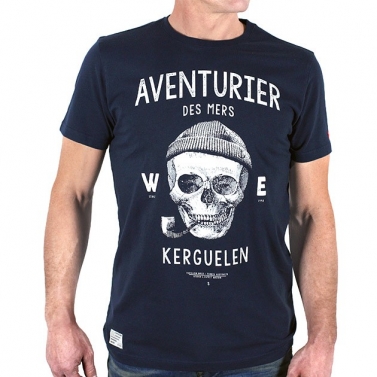 T-shirt Aventurier des Mers - Marine