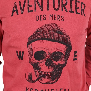 T-shirt Aventurier des Mers ML - Brique
