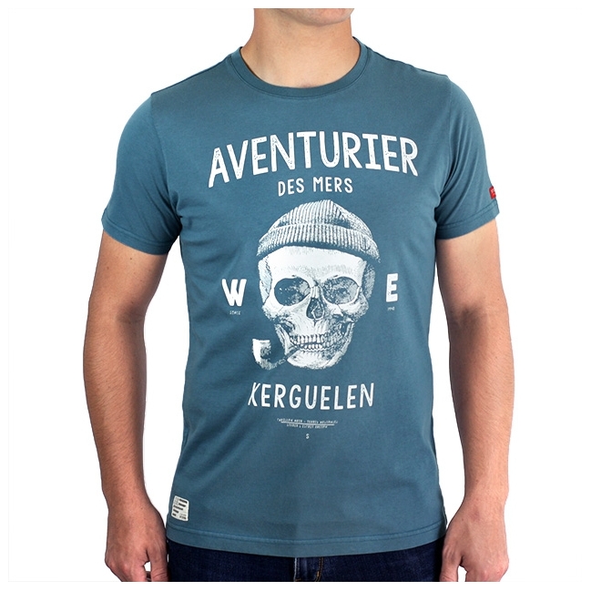 T-shirt Aventurier des Mers - Pétrole