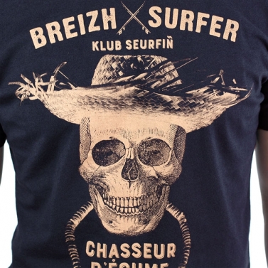 T-shirt Breizh Surfer - Marine