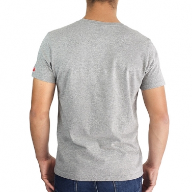 T-shirt Breizh Surfer - Gris chiné