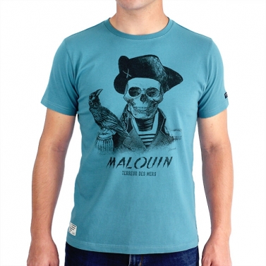 T-shirt Malouin - Bleu Lagon