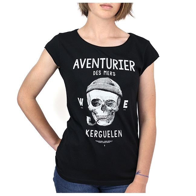 T-shirt Aventurier des Mers - Noir