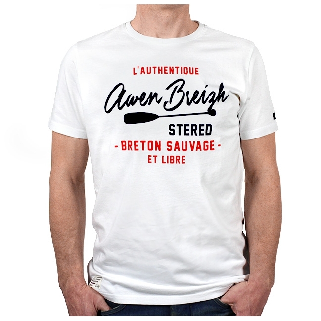 T-shirt Awen Breizh SUP - Blanc
