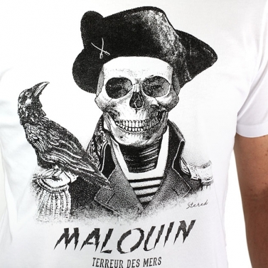 T-shirt Malouin - Blanc