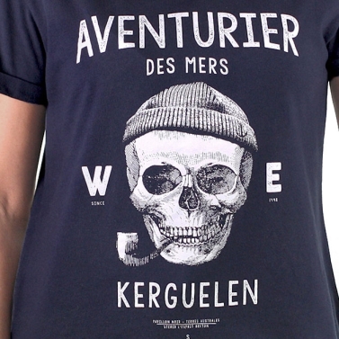 T-shirt Aventurier des Mers - Marine