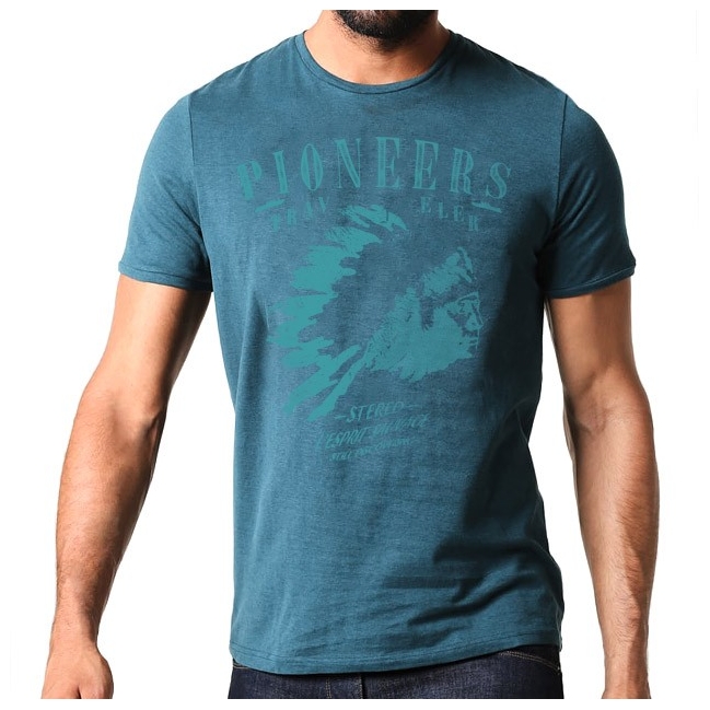 T-shirt Pioneers - Teal