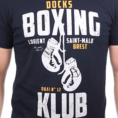 T-shirt Boxing Klub - Marine