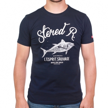 T-shirt STERED R. - Marine