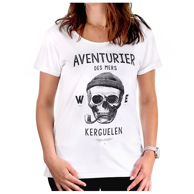 T-shirt Aventurier des Mers - Blanc