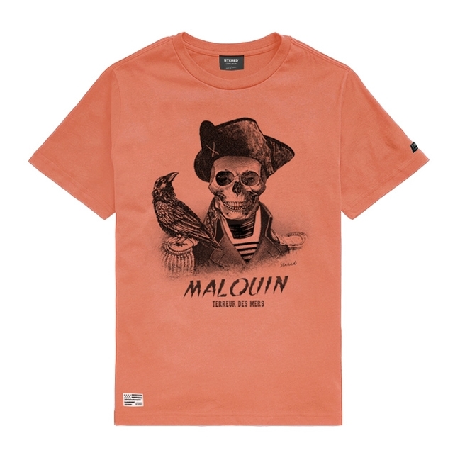 T-shirt Enfant Malouin - Corail