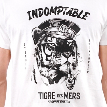 T-shirt Tigre des Mers - Blanc