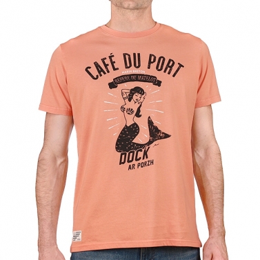 T-shirt Café du Port - Orange