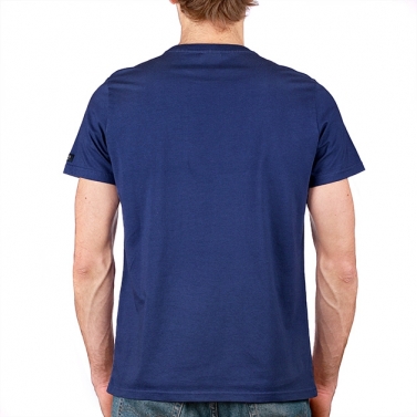 T-shirt Aventurier Terres Australes - Bleu Océan