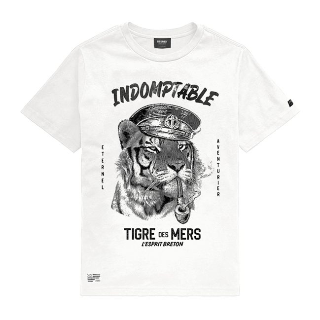 T-shirt Enfant Tigre des Mers - Blanc