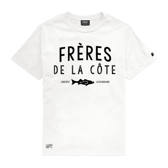 T-shirt Enfant Frères de la Côte - Blanc