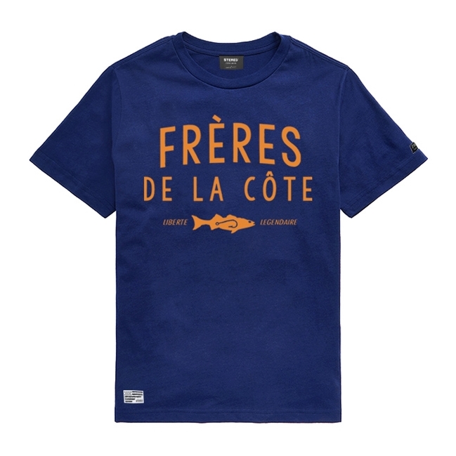 T-shirt Enfant Frères de la Côte - Bleu Océan