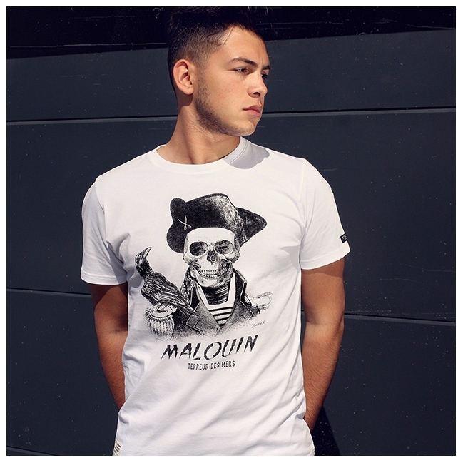 T-shirt Malouin - Blanc
