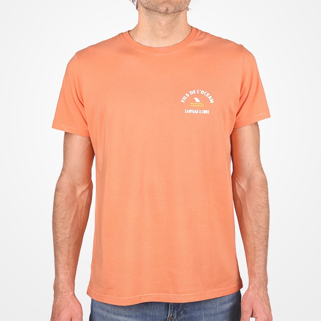 T-shirt Fils de l'Océan - Orange