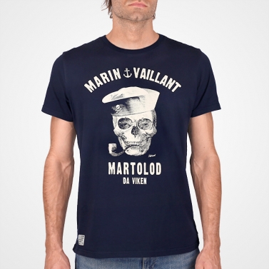 T-shirt Marin Vaillant - Marine