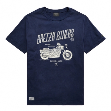 T-shirt Enfant Breizh Bikers - Marine