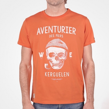 T-shirt Aventurier des Mers - Orange