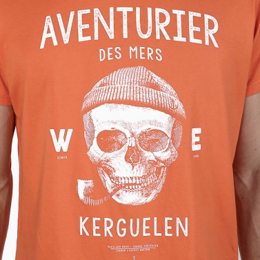 T-shirt Aventurier des Mers - Orange