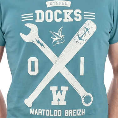 T-shirt Docks - Émeraude