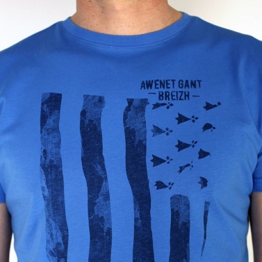 T-shirt Gwenn Ha Du - Bleu clair