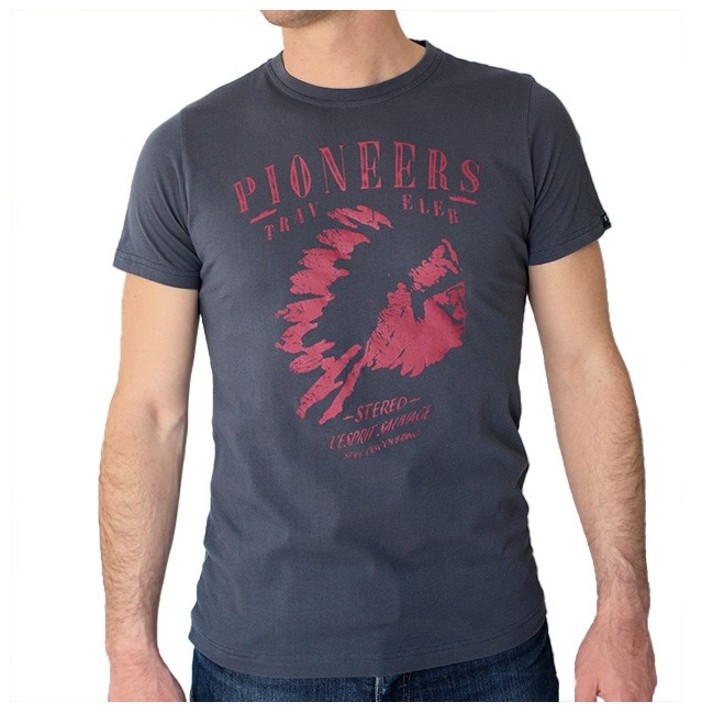 T-shirt Pioneers - Gris plomb