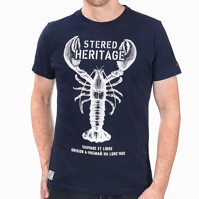 T-shirt Héritage Breton - Marine