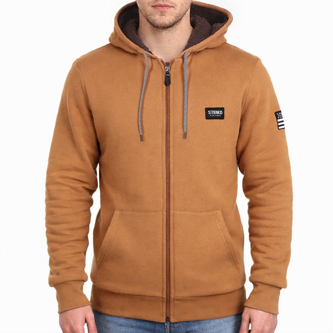 Veste Sherpa STERED Héritage - Camel