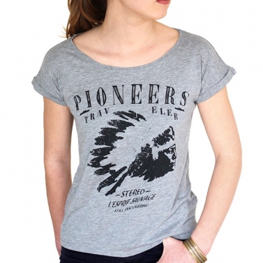 T-shirt Pioneers - Gris Chiné